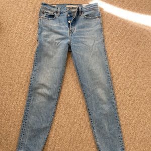 Levi’s Wedgie jeans blue